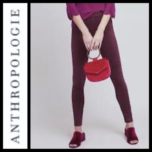 NWOT⭐️HP⭐️Anthro Sanctuary Hi-Rise Faux Suede Legging - Picture 4 of 11